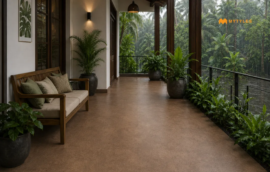 Brown Antiskid Floor Tile